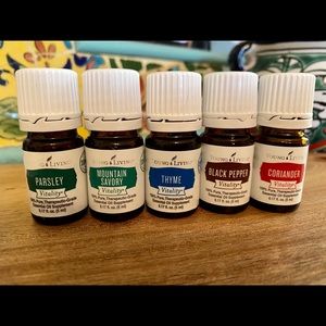 NEW 5 Young Living Vitality cooking oils